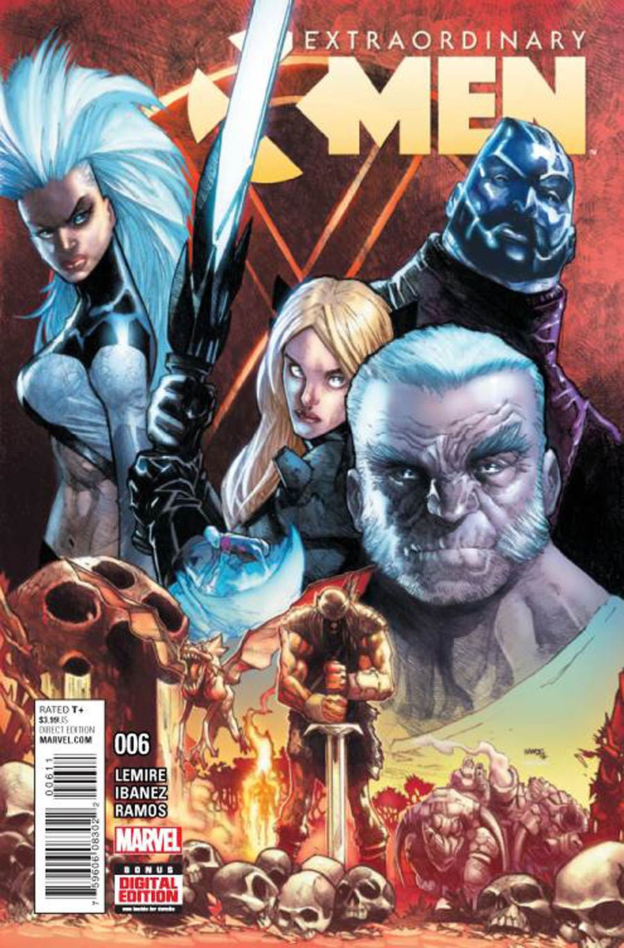 Extraordinary X-Men #6 Cover A 1st Ptg Regular Humberto Ramos Cover