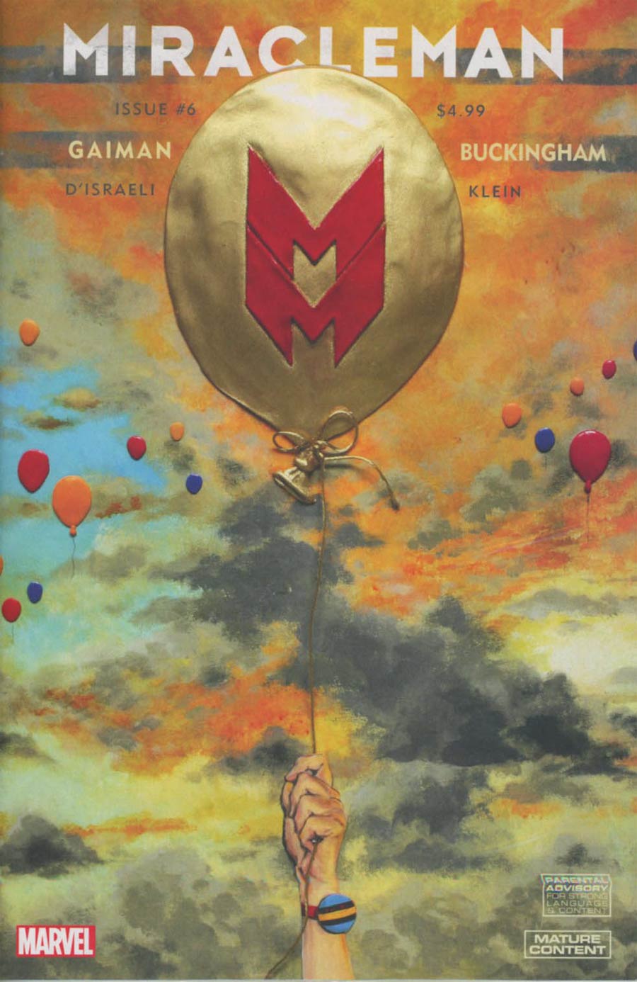 Miracleman By Gaiman & Buckingham #6 Cover A Regular Mark Buckingham Cover With Polybag