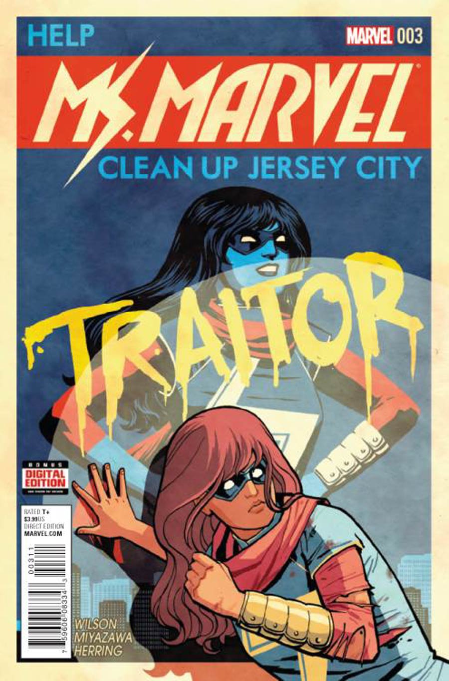 Ms Marvel Vol 4 #3 Cover A 1st Ptg Regular Cliff Chiang Cover