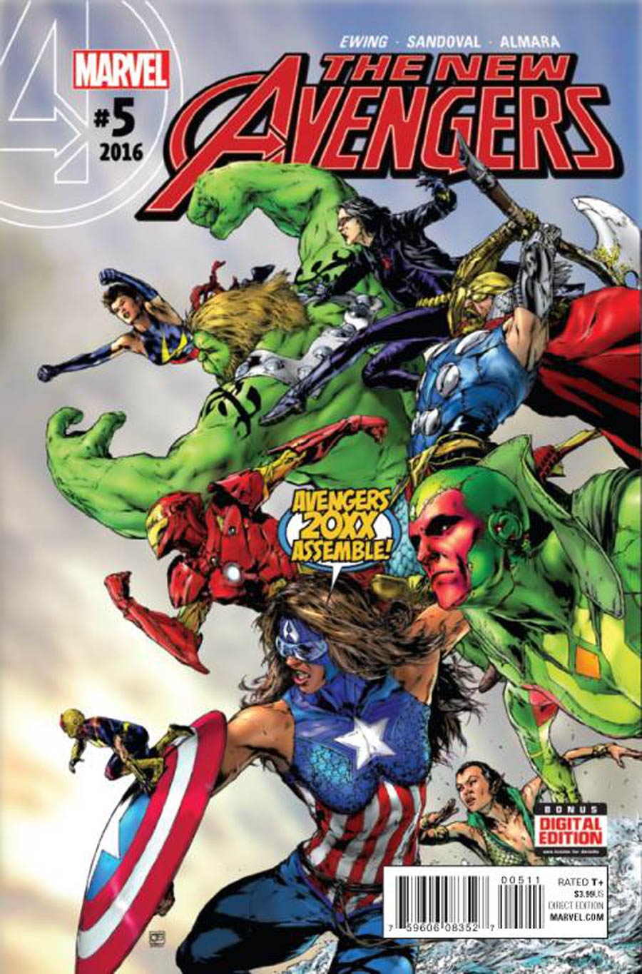 New Avengers Vol 4 #5 Cover A 1st Ptg