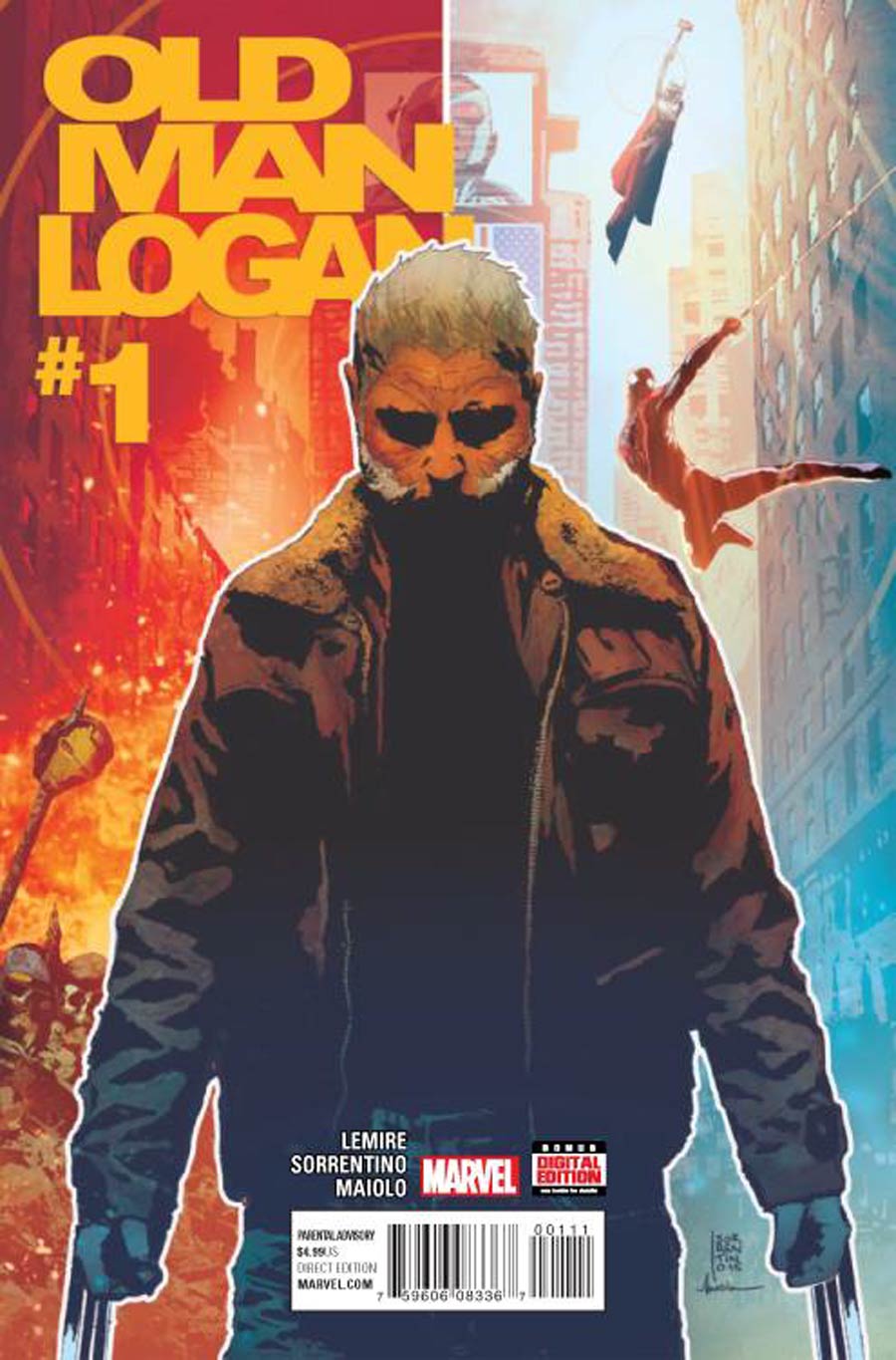 Old Man Logan Vol 2 #1 Cover A 1st Ptg Regular Andrea Sorrentino Cover