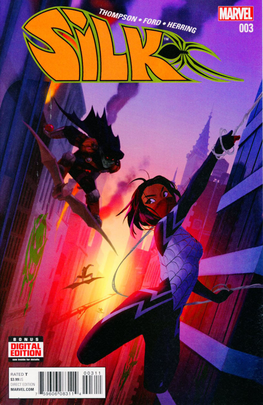 Silk Vol 2 #3 Cover A Regular Helen Chen Cover