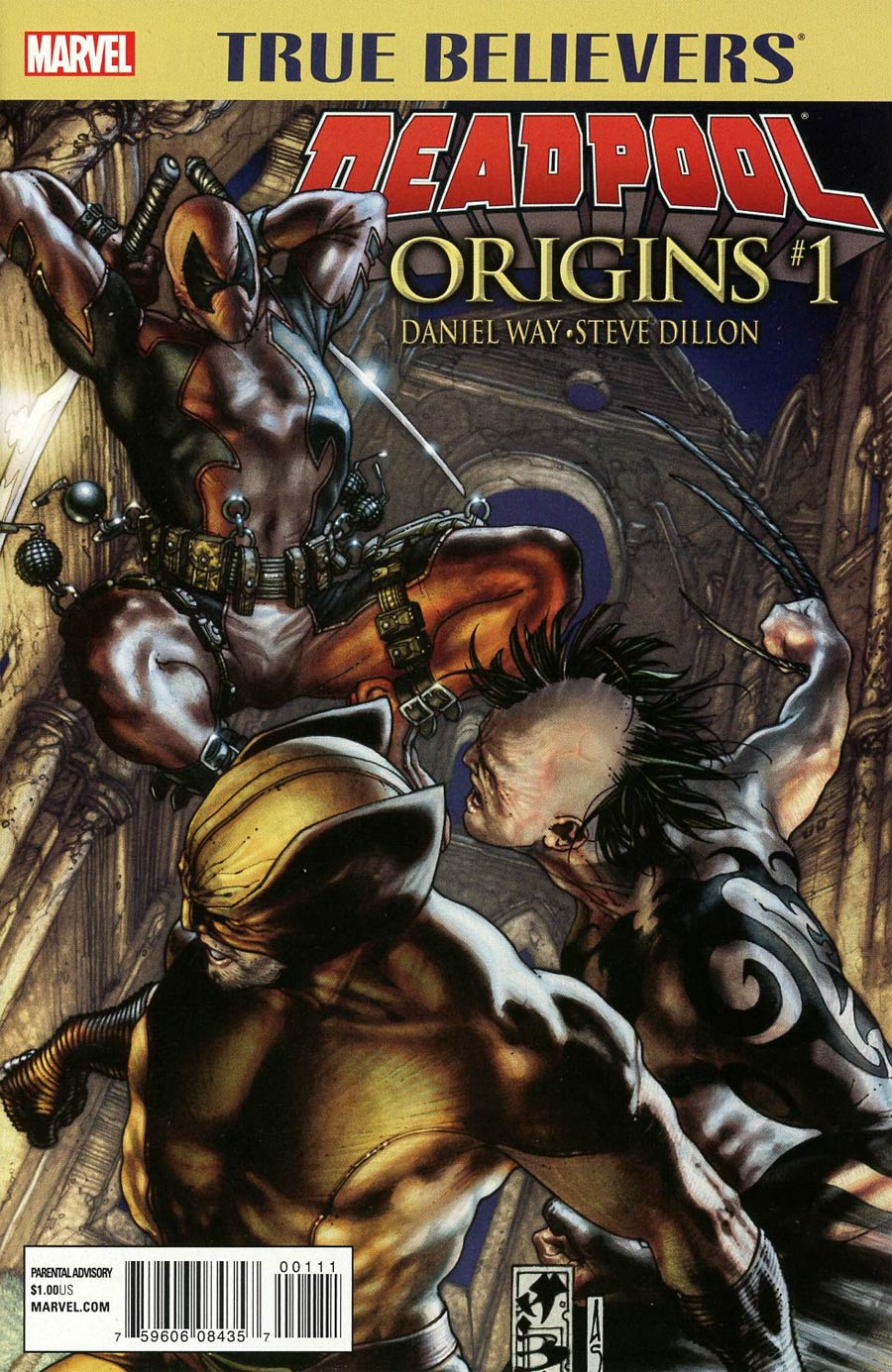 True Believers Deadpool Origins #1 Cover A 1st Ptg