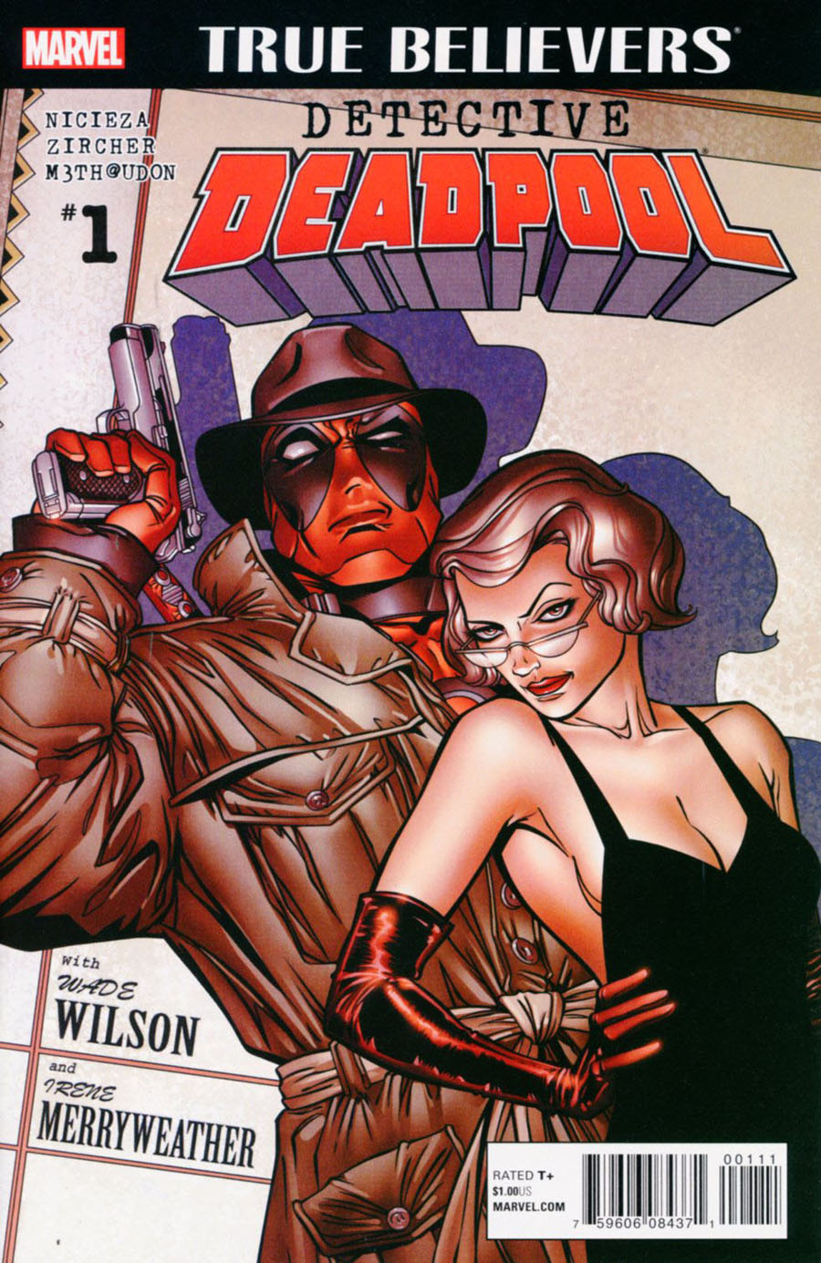 True Believers Detective Deadpool #1 Cover A 1st Ptg