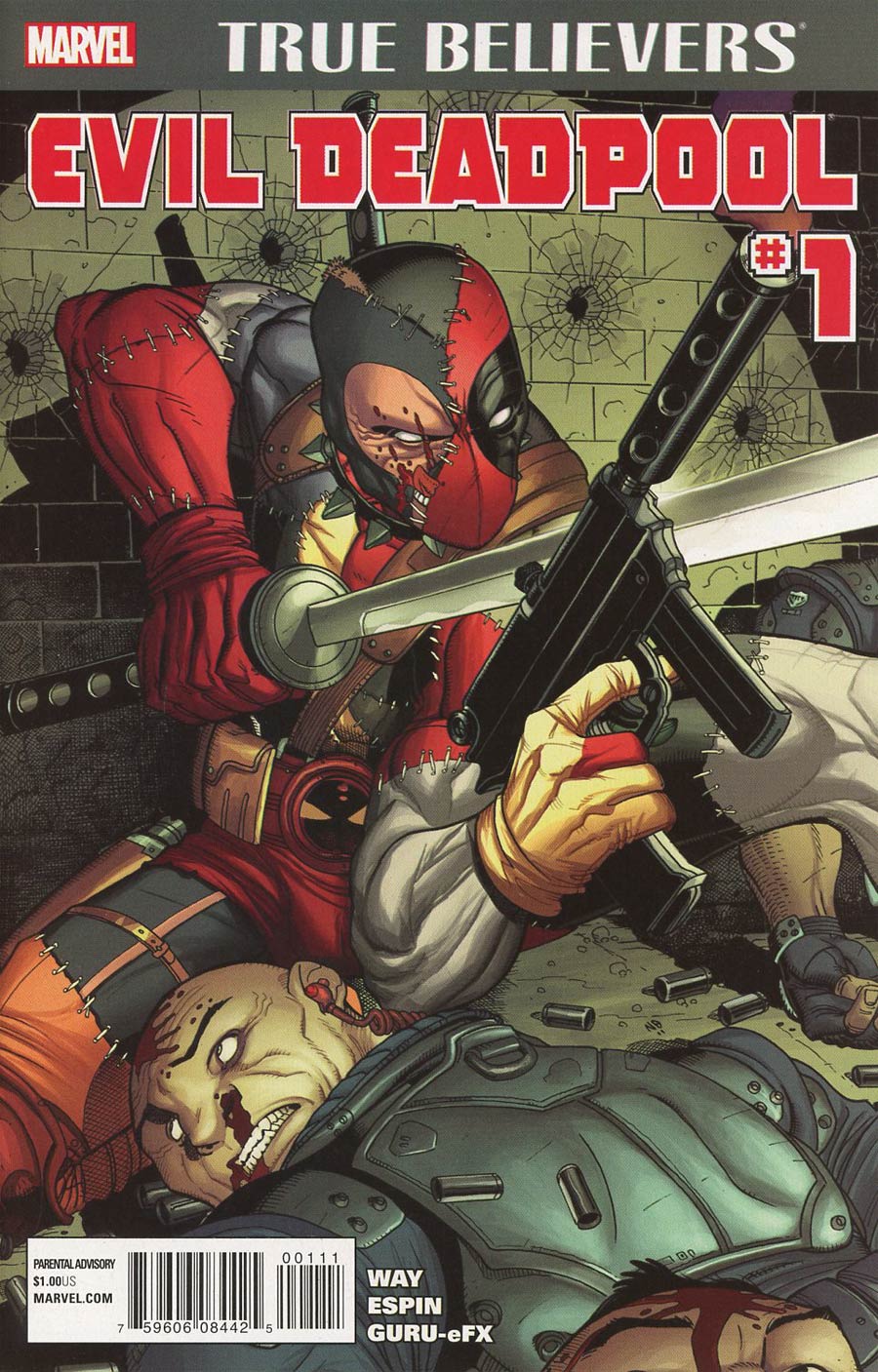 True Believers Evil Deadpool #1 Cover A 1st Ptg