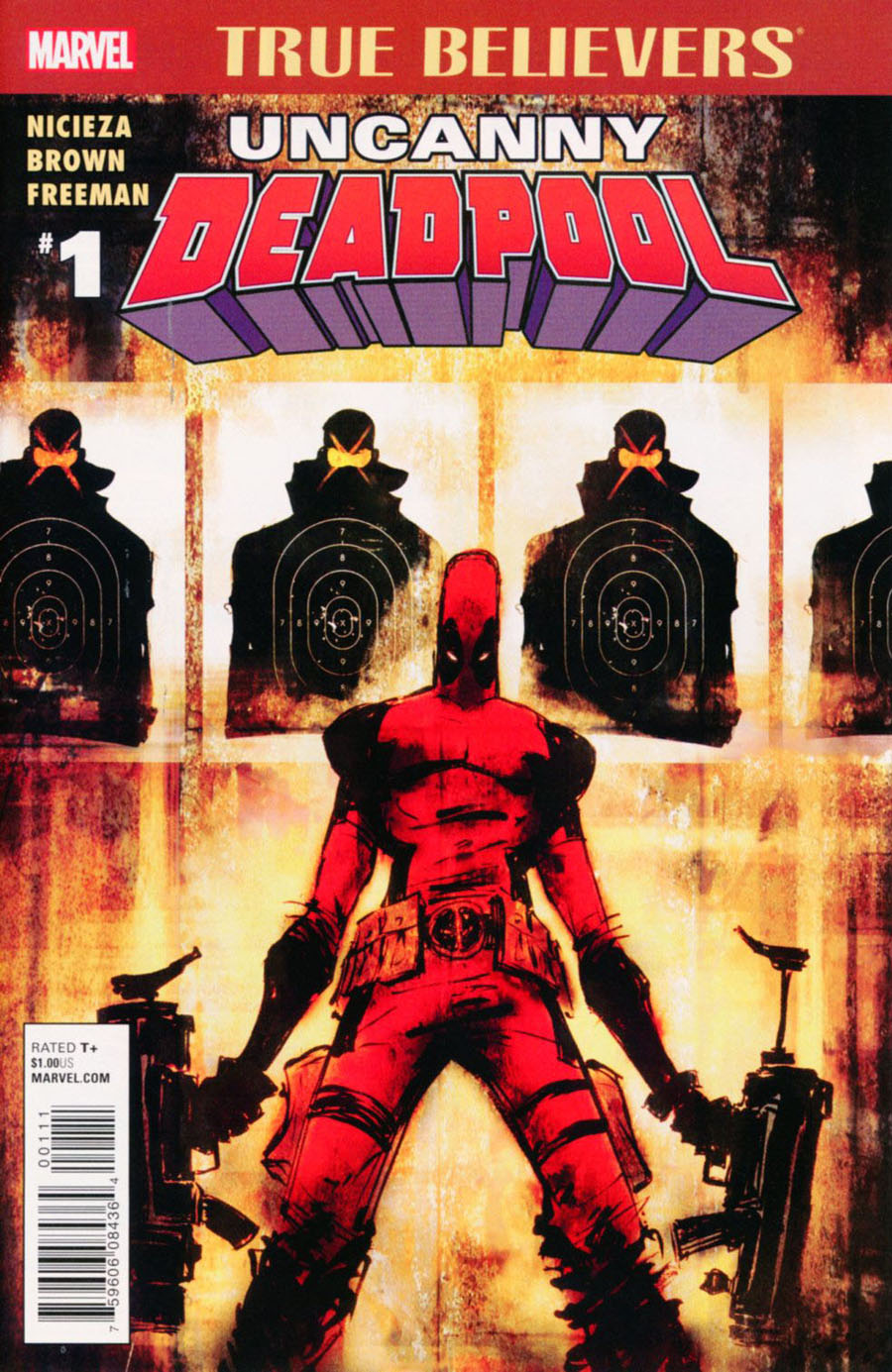 True Believers Uncanny Deadpool #1 Cover A 1st Ptg