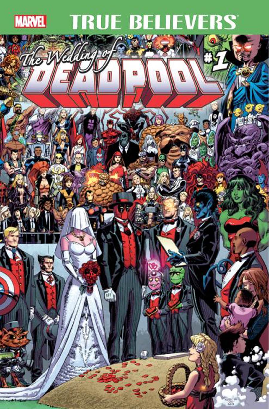 True Believers Wedding Of Deadpool #1 Cover A 1st Ptg