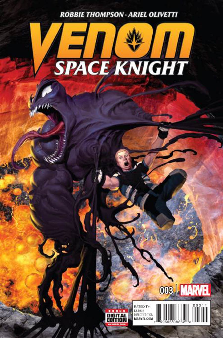 Venom Space Knight #3 Cover A Regular Ariel Olivetti Cover