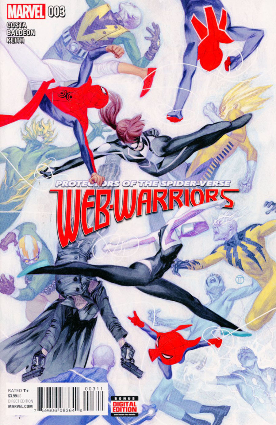 1 Electr Web Warriors of the Spider-Verse Vol Julian Totino Tedesco Michael 