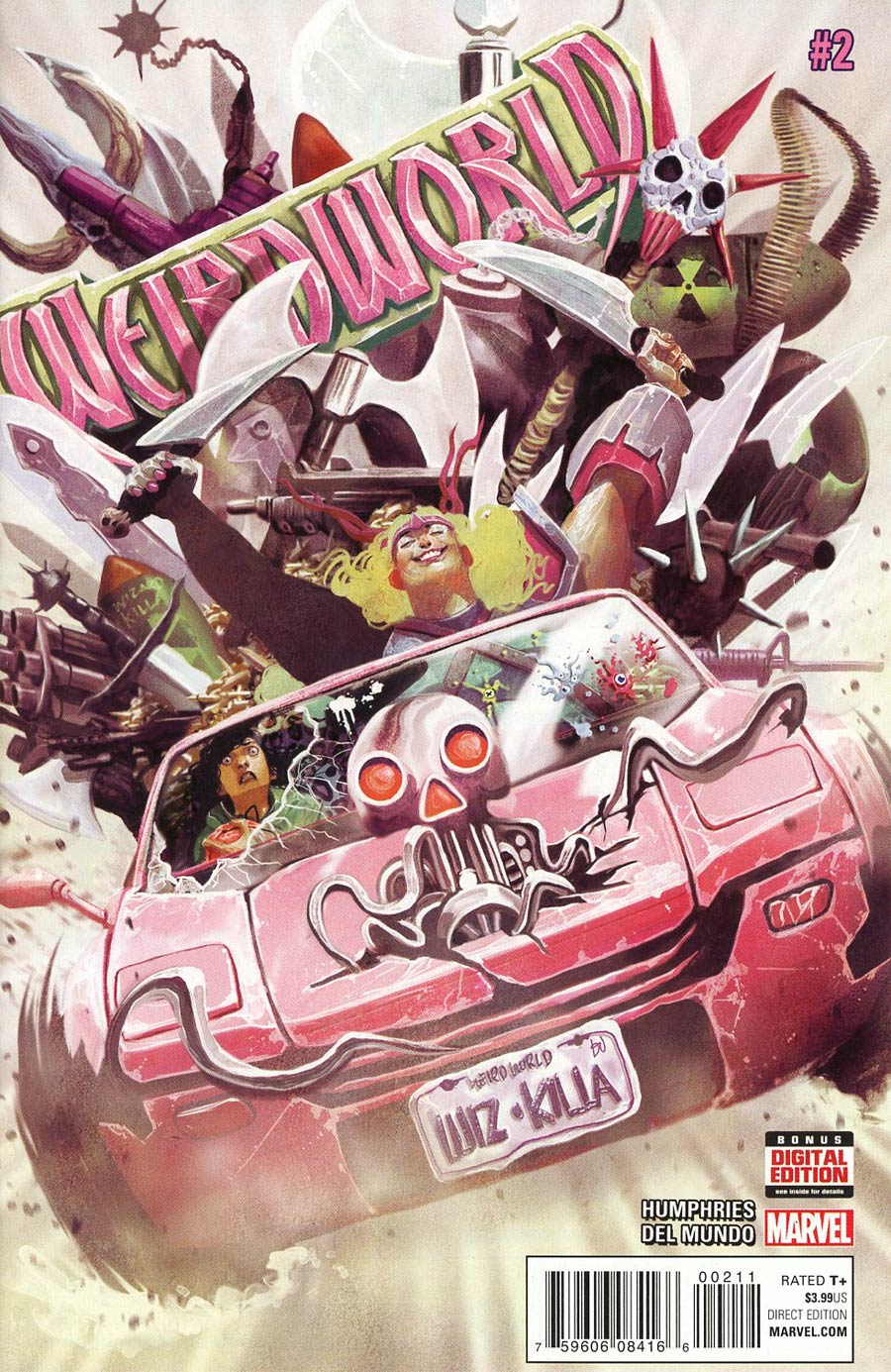 Weirdworld Vol 2 #2 Cover A Regular Mike Del Mundo Cover