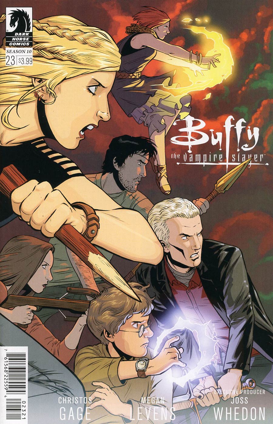 Buffy The Vampire Slayer Season 10 #23 Cover B Variant Rebekah Isaacs Cover