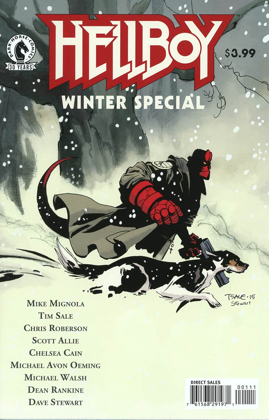 Hellboy Winter Special 2016 #1 Cover A Regular Tim Sale Cover