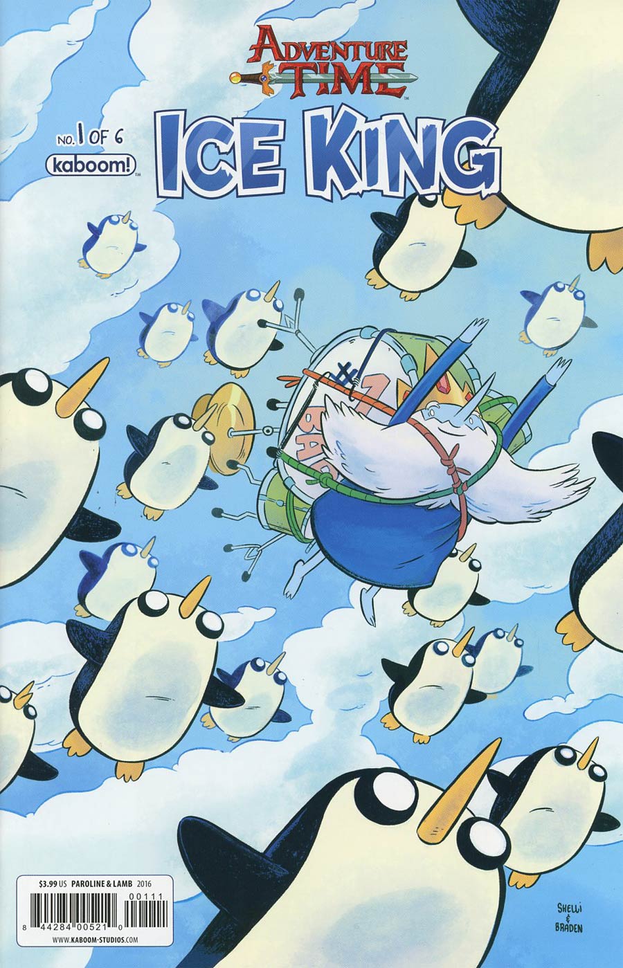 Adventure Time Ice King #1 Cover A Regular Shelli Paroline & Braden Lamb Cover