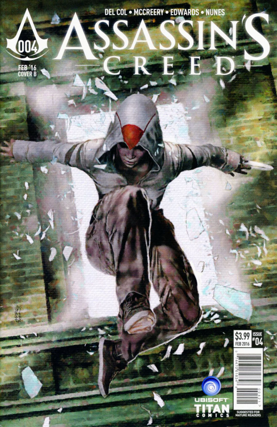 Assassins Creed #4 Cover B Variant Marco Turini Subscription Cover
