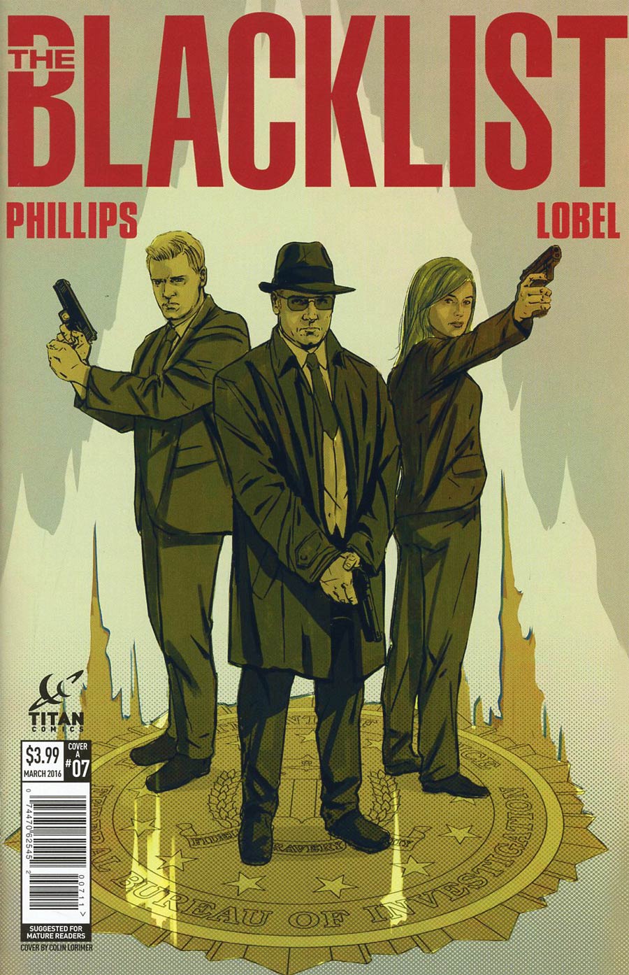 Blacklist #7 Cover A Regular Colin Lorimer Cover