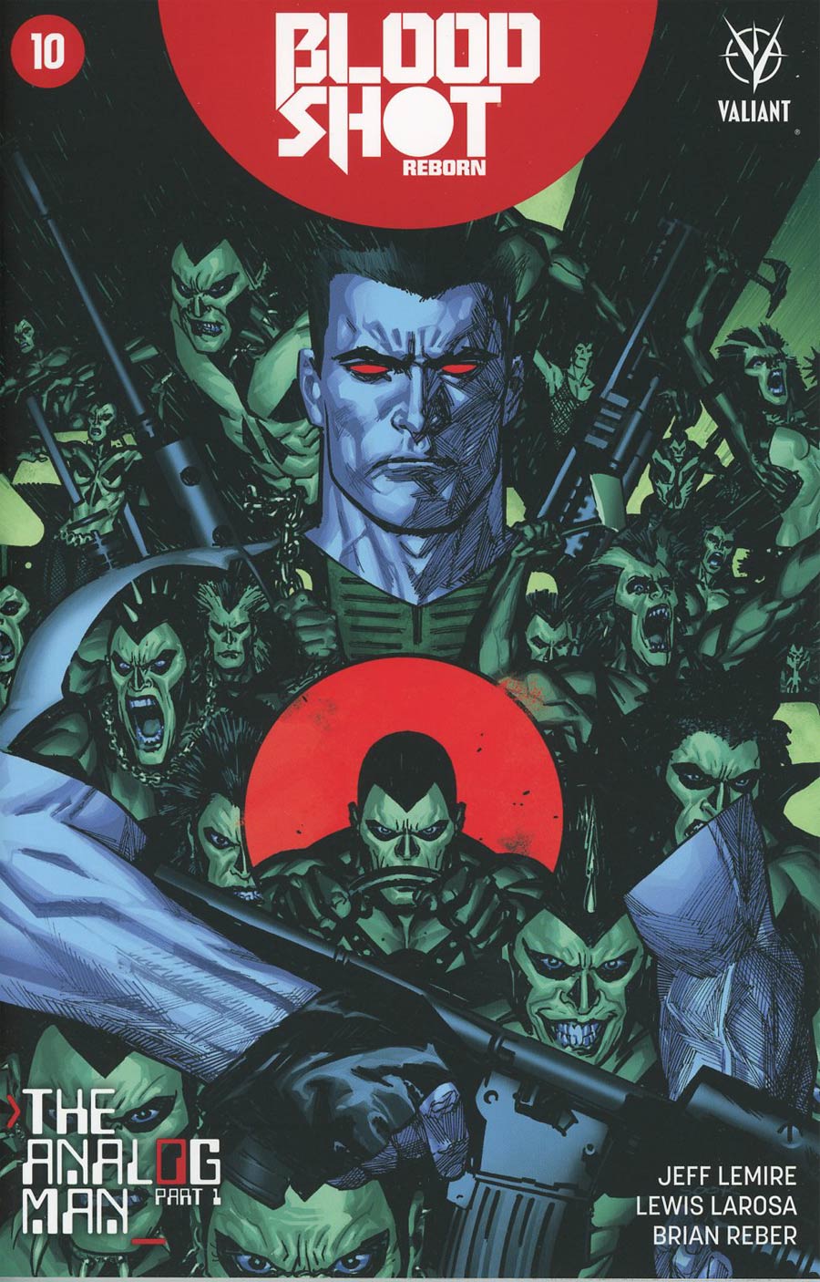 Bloodshot Reborn #10 Cover B Variant Ryan Sook Cover