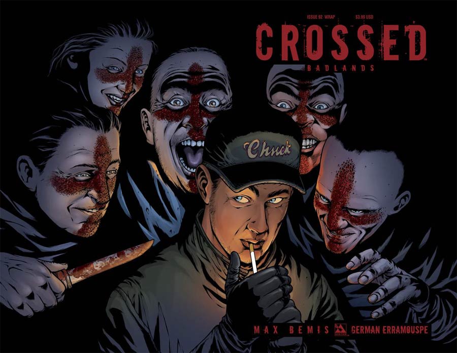 Crossed Badlands #92 Cover C Wraparound Cover