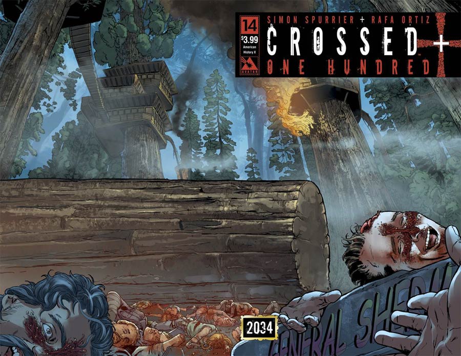 Crossed Plus 100 #14 Cover B American History X Wraparound Cover