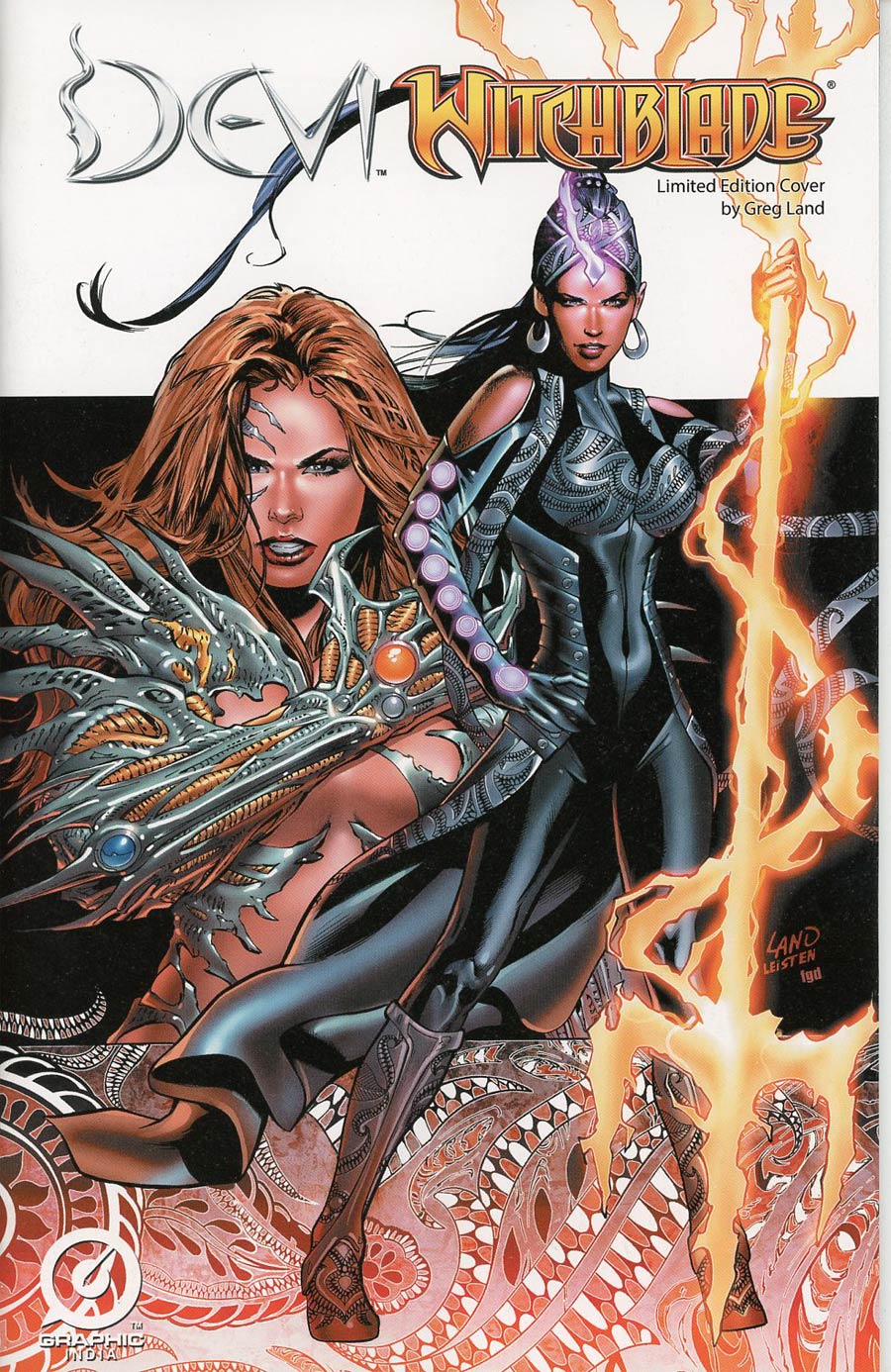 Devi Witchblade One Shot Cover C Variant Greg Land Limited Edition Cover