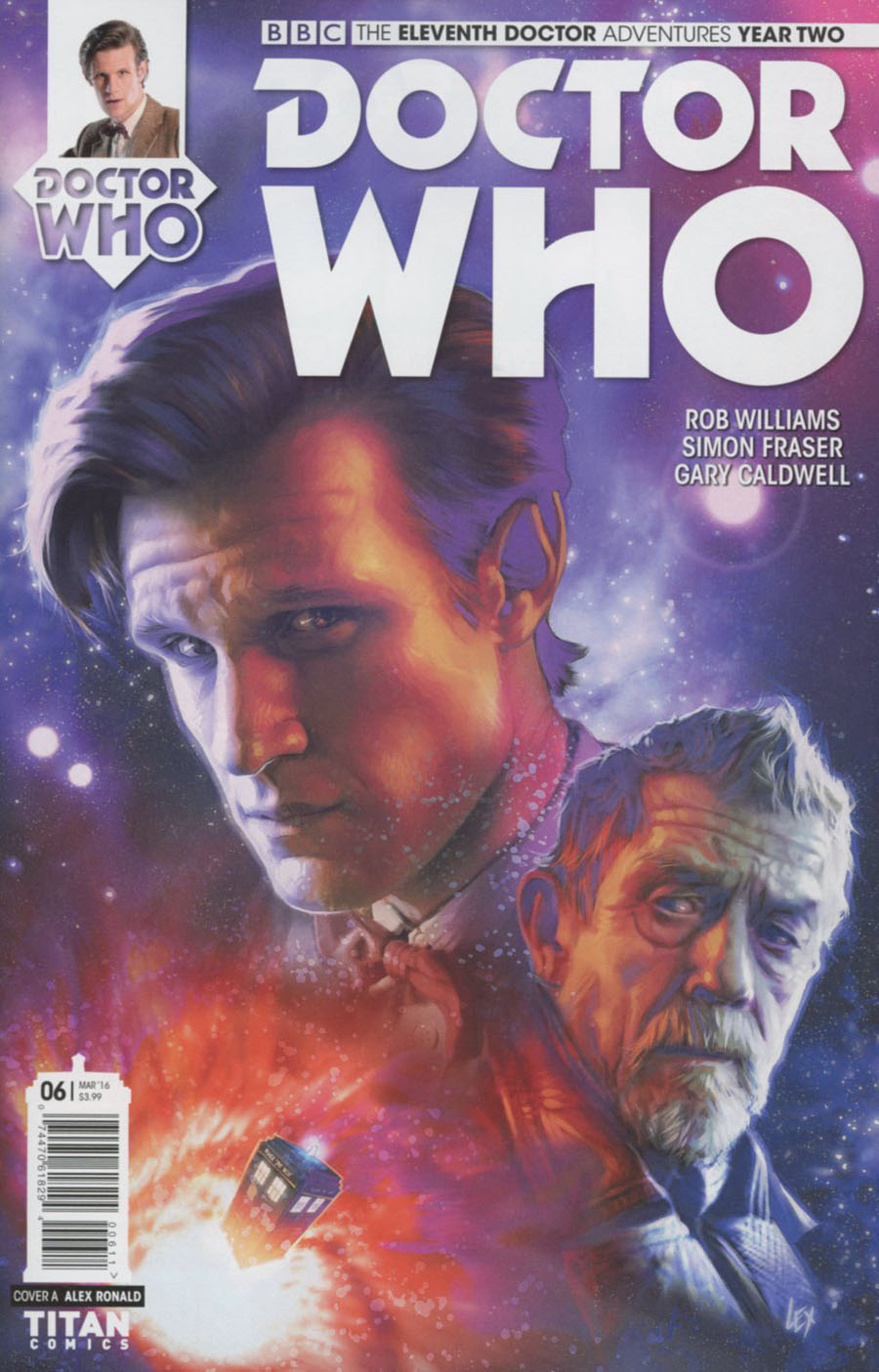 Doctor Who 11th Doctor Year Two #6 Cover A Regular Alex Ronald Cover