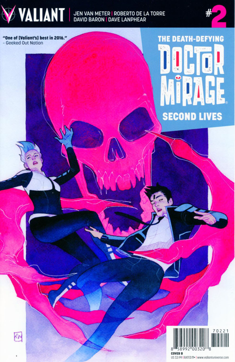 Death-Defying Doctor Mirage Second Lives #2 Cover B Variant Kevin Wada Cover