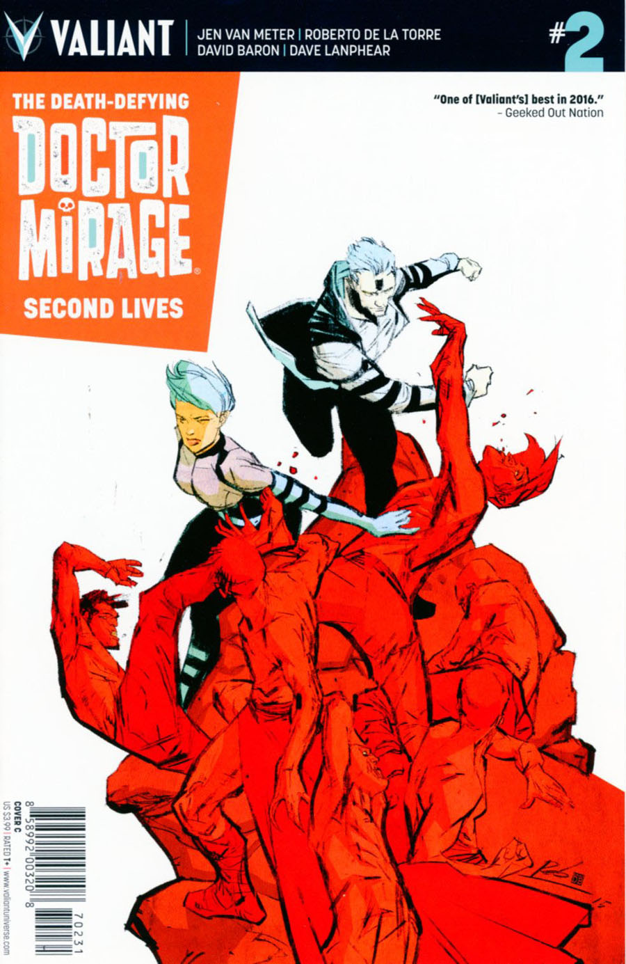 Death-Defying Doctor Mirage Second Lives #2 Cover C Variant Roberto De La Torre Cover