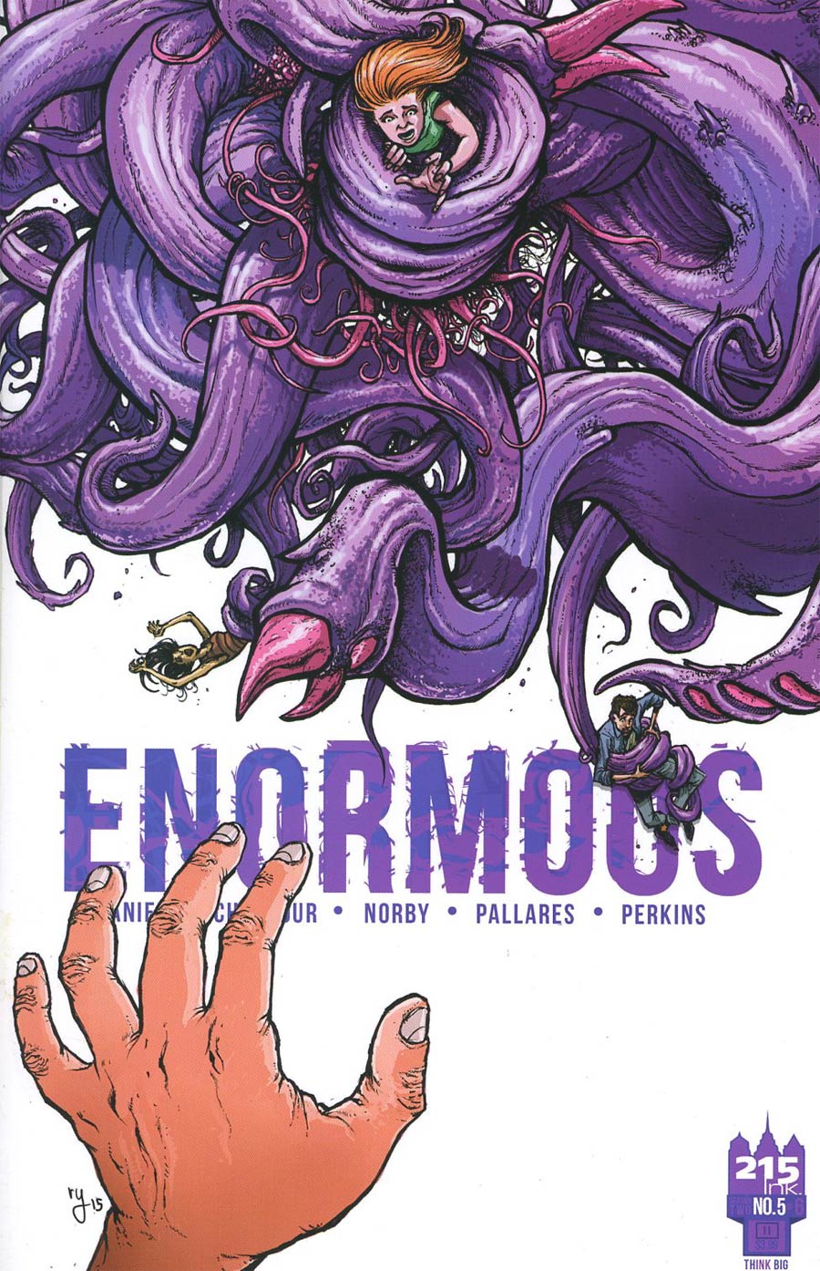 Enormous Vol 2 #5 Cover B Variant Ryan Lee Cover