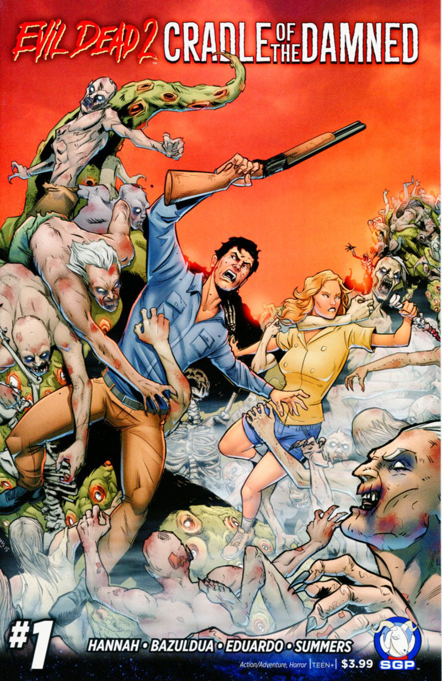 Evil Dead 2 Cradle Of The Damned #1 Cover A Regular Larry Watts Cover