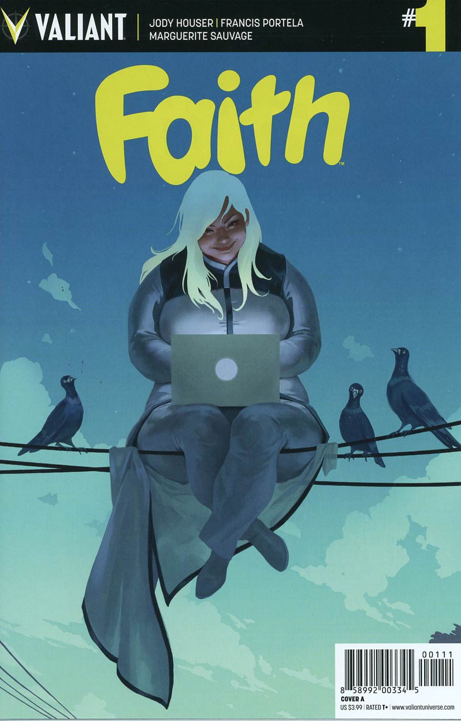 Faith (Valiant Entertainment) #1 Cover A 1st Ptg Regular Jelena Kevic-Djurdjevic Cover