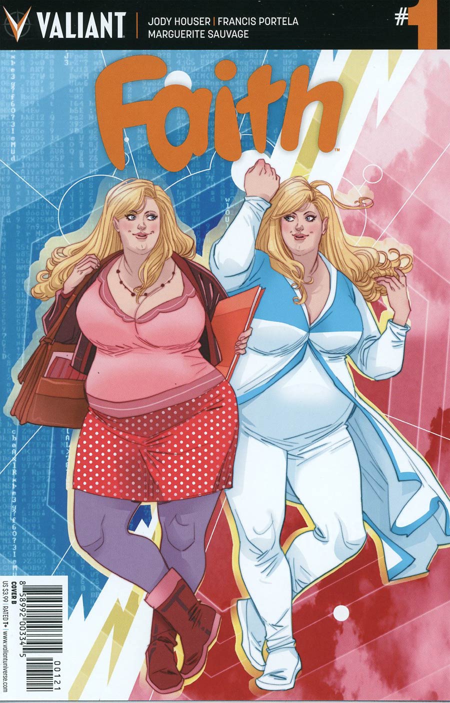 Faith (Valiant Entertainment) #1 Cover B Variant Marguerite Sauvage Cover