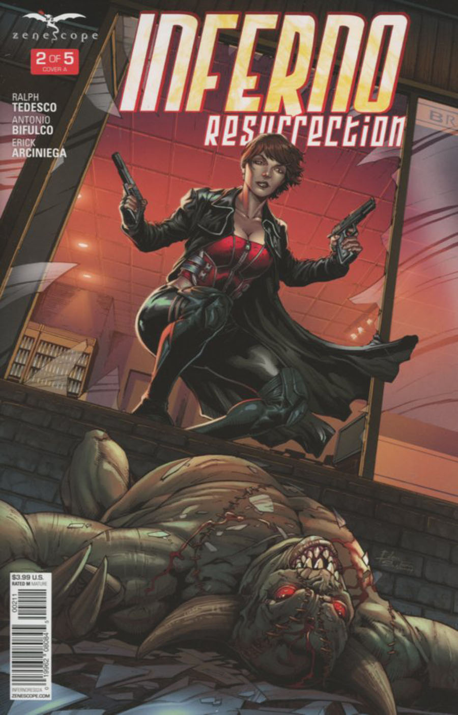 Grimm Fairy Tales Presents Inferno Resurrection #2 Cover A Edgar Salazar