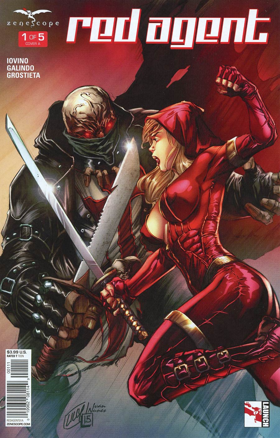 Grimm Fairy Tales Presents Red Agent #1 Cover A Regular Mike Lilly