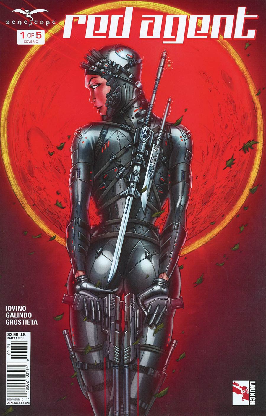 Grimm Fairy Tales Presents Red Agent #1 Cover C Jamie Tyndall