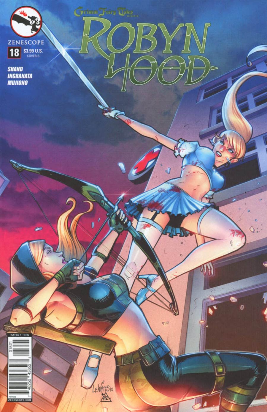 Grimm Fairy Tales Presents Robyn Hood Vol 2 #18 Cover B Larry Watts