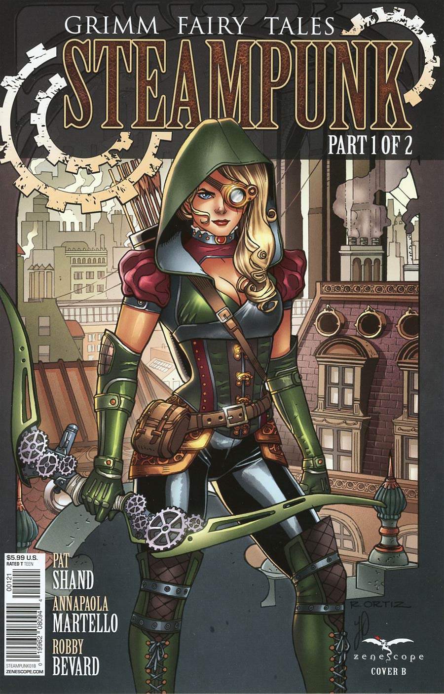 Grimm Fairy Tales Presents Steampunk #1 Cover B Richard Ortiz