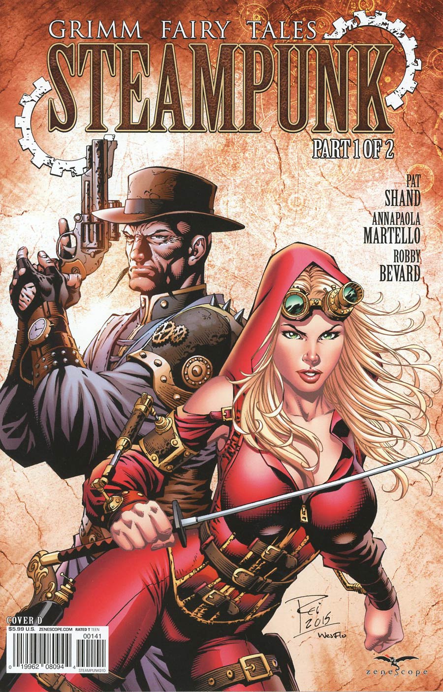 Grimm Fairy Tales Presents Steampunk #1 Cover D Renato Rei