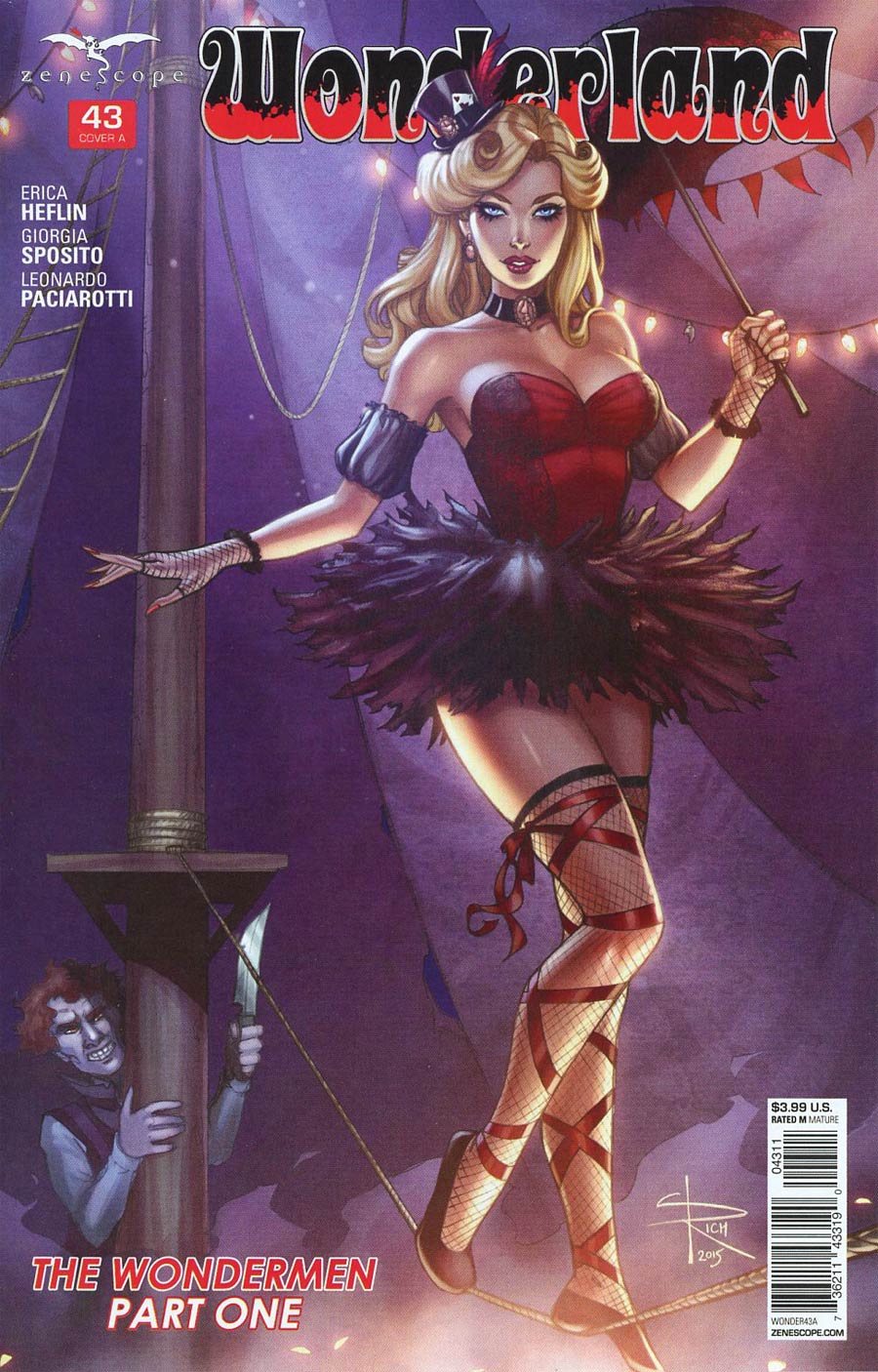 Grimm Fairy Tales Presents Wonderland Vol 2 #43 Cover A Sabine Rich