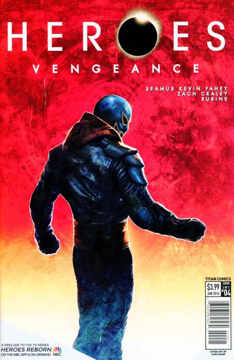 Heroes Vengeance #4 Cover B Variant Liam Sharp Subscription Cover