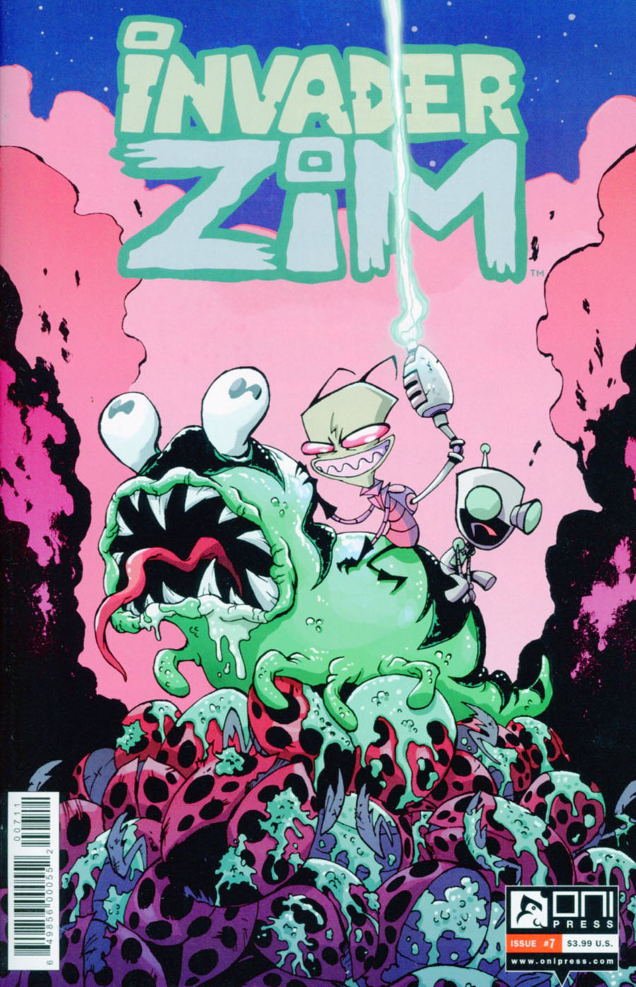 Invader Zim #7 Cover A Regular Dave Crosland Cover