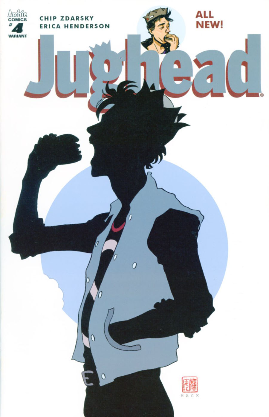 Jughead Vol 3 #4 Cover C Variant David Mack Cover