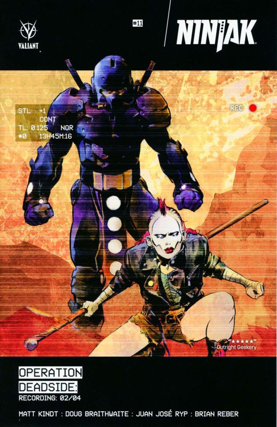 Ninjak Vol 3 #11 Cover B Variant Cary Nord Cover