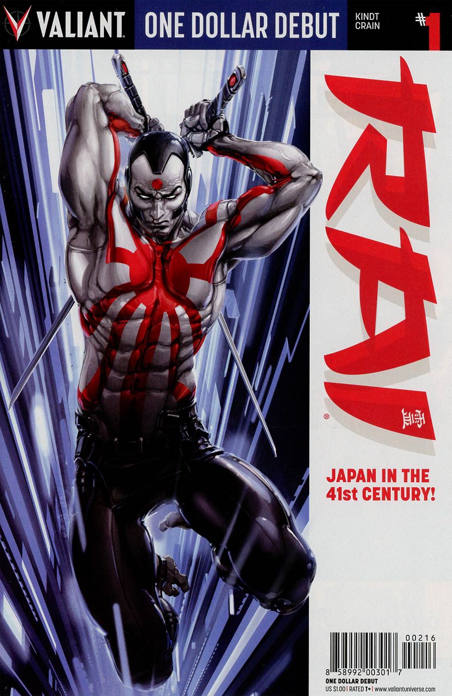 Rai Vol 2 #1 Cover O One Dollar Debut Edition New Printing