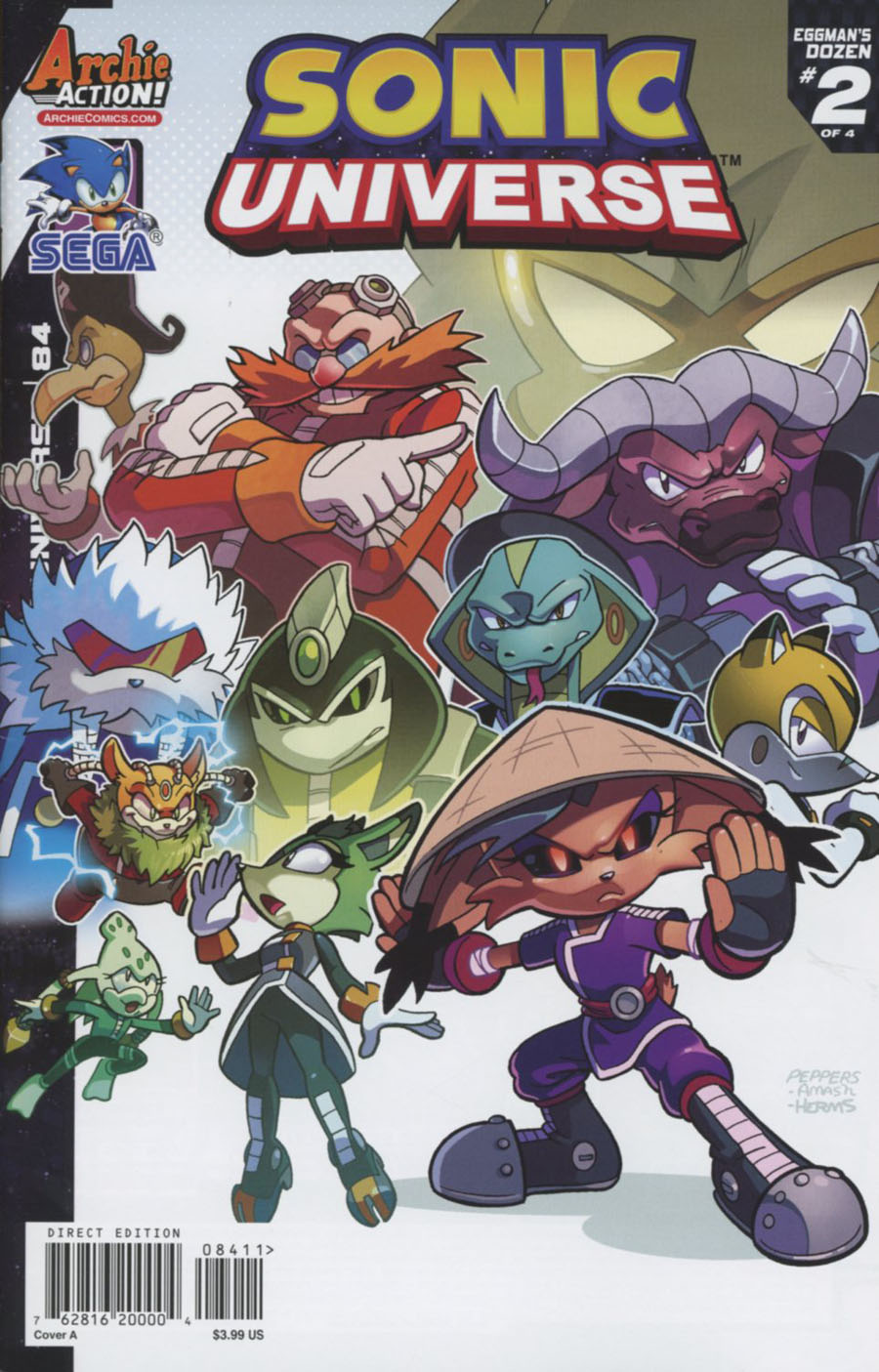 Sonic Universe #84 Cover A Regular Jamal Peppers Cover