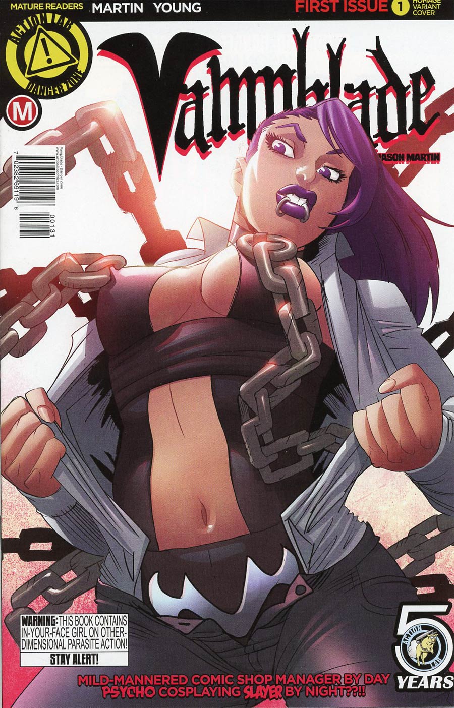 Vampblade #1 Cover B Variant Jerry Gaylord Homage Cover