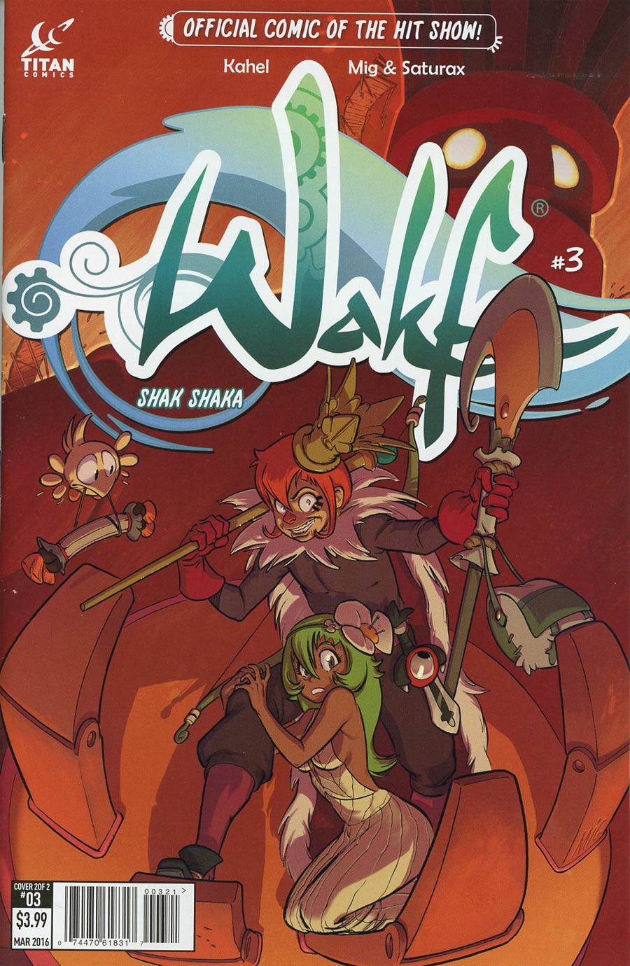 Wakfu #3 Cover B Variant Mig & Saturax Subscription Cover