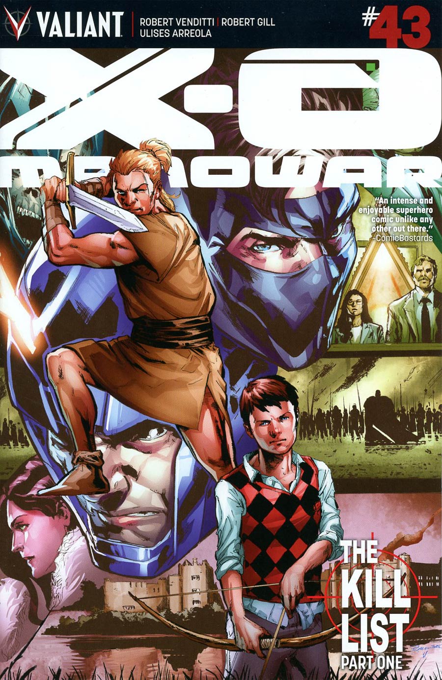 X-O Manowar Vol 3 #43 Cover A Regular Phil Jimenez Cover