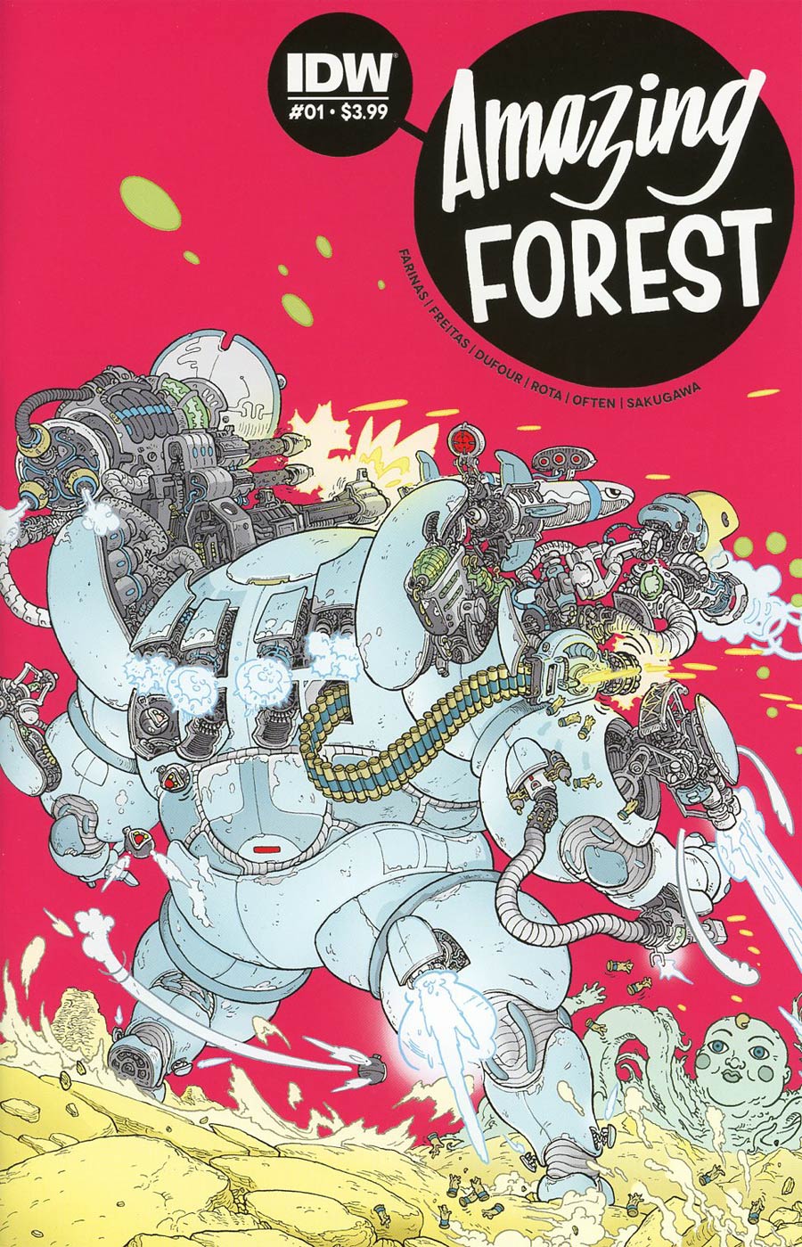 Amazing Forest #1 Cover A Regular Ulises Farinas Cover