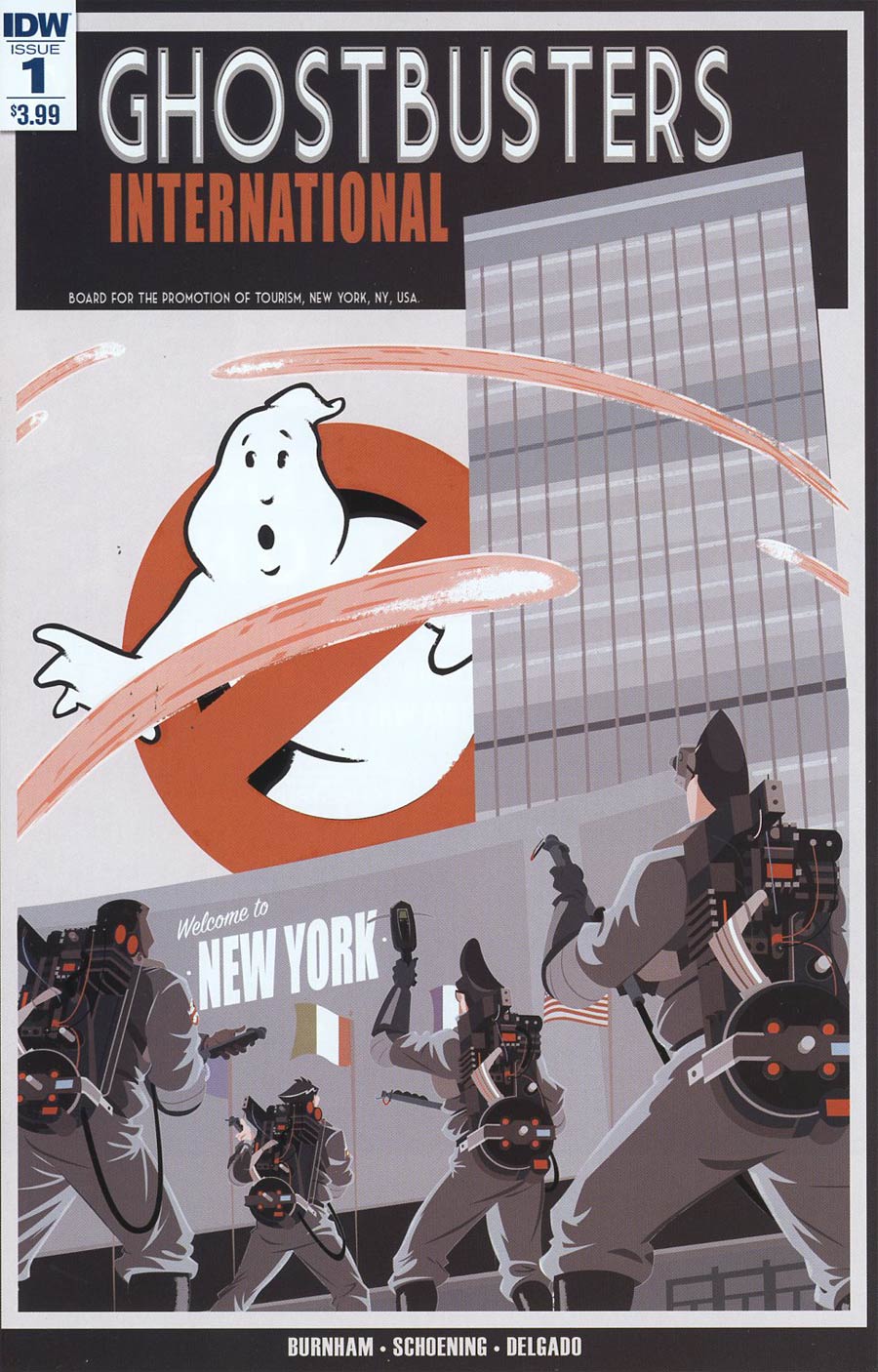 Ghostbusters International #1 Cover A Regular Dan Schoening Cover