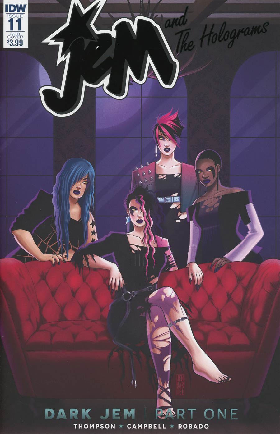 Jem And The Holograms #11 Cover F Variant Subscription Cover