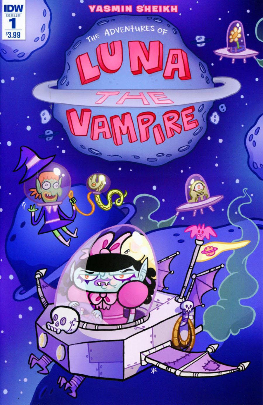 Luna The Vampire #1 Cover A Regular Yasmin Sheikh Cover